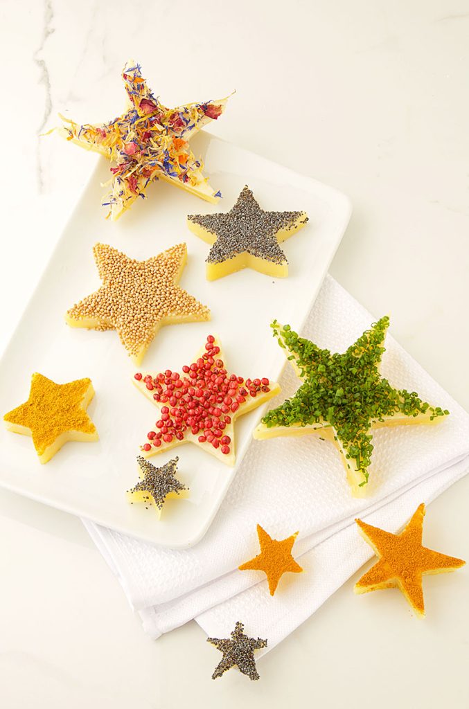 Christmas stars with Grand Cru Jurassic
