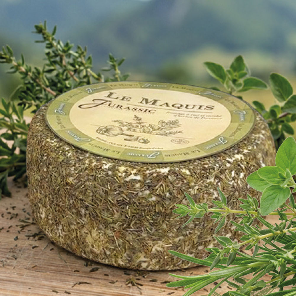 Le Maquis Jurassic cheese with herbs