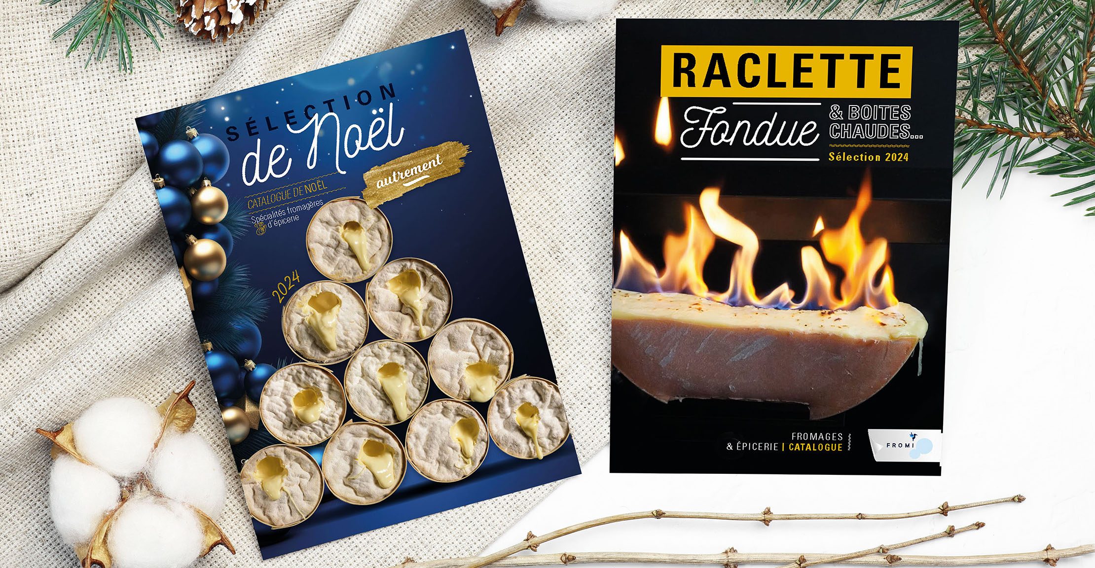 Sweatshirt Raclette Sapin De Noël - Décoré Pour Les Amateurs De Fromage - Coupe Classique 241 G
