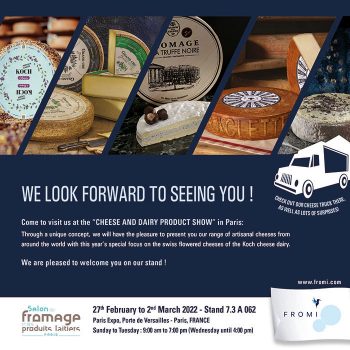 Save the date on the 27th March for the Salon du Fromage in Paris