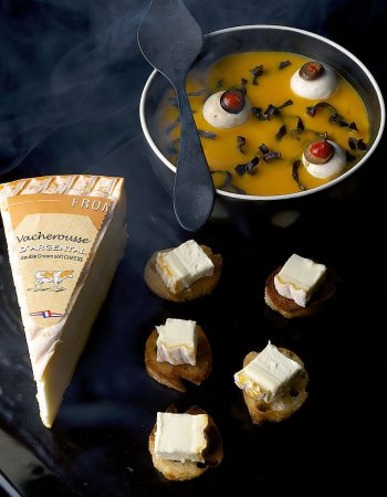Steaming Witch’s Soup with Vacherousse d’Argental