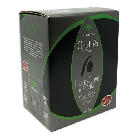 Huile d'olive vierge extra Aglandau Castelas