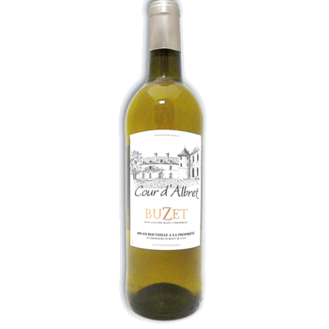 AOP Buzet Cour d'Albret white wine