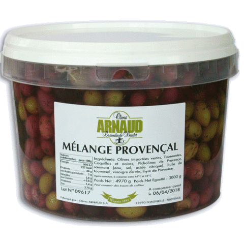 Mélange d'olive à la provençale Arnaud