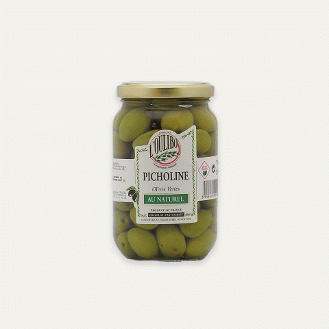 Olives vertes Picholine L'Oulibo