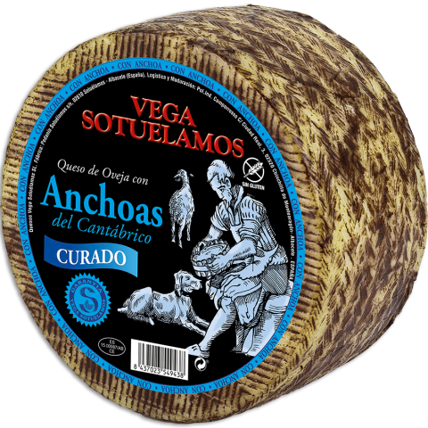 Quesos de oveja anchoas