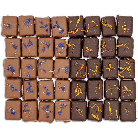 Choco Moro bonbons de chocolat noir et au lait