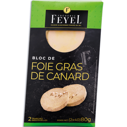 Block of duck foie gras Feyel