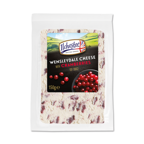 Wensleydale mit Cranberry 150 g