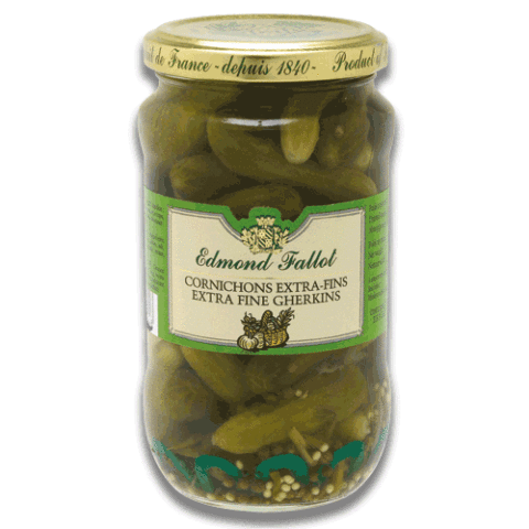 Extrafeine Essiggürkchen Edmond Fallot
