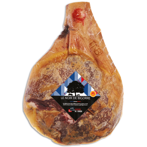 Boneless Noir de Bigorre PDO ham Salaisons de l'Adour, matured for 20 months