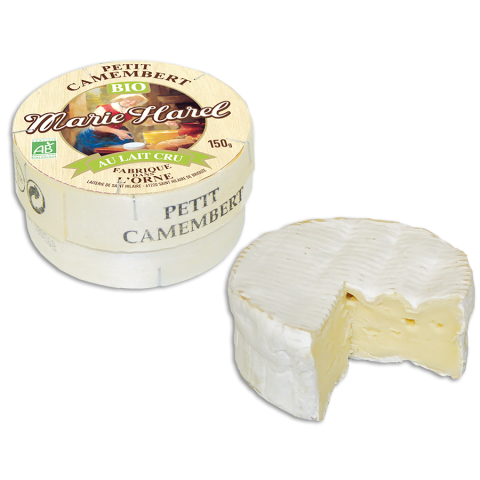 Organic Petit Camembert de Normandie AOP Marie Harel