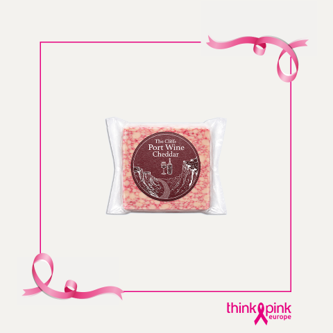 Pink Port Wine Cheddar The Cliffs