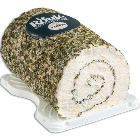 Roulé mit Schalotten und Schnittlauch