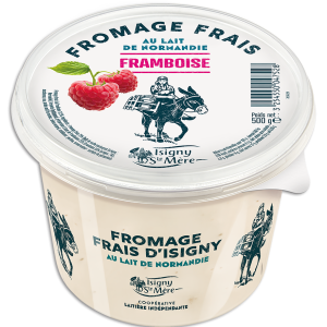 Fresh Cheese von Isigny Raspberry