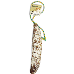 Saucisson sec de Provence Séchoir des Alpes au fenouil
