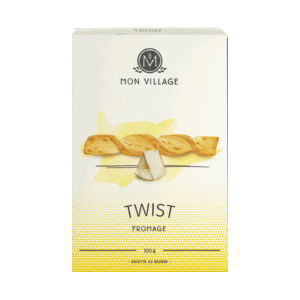 Biscuits apéritifs au fromage Twist Mon Village
