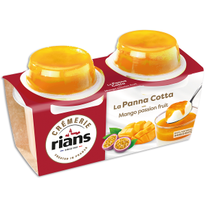 Panna Cotta Mango - Passion fruit