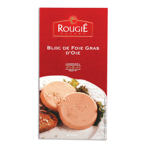 Bloc de foie gras d'oie Rougié