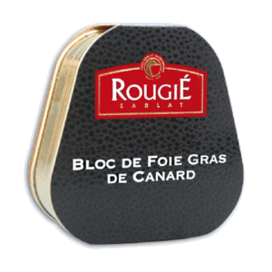 Bloc de foie gras de canard en tranches Rougié
