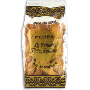 Puff pastry sticks Flufa with cheese