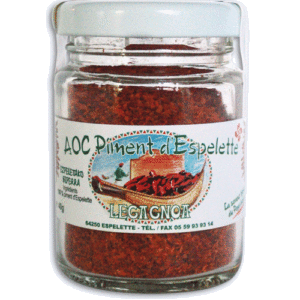 Piment d'Espelette AOP en poudre Ferme Elharra