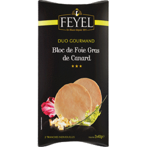 Bloc de foie gras de canard Feyel