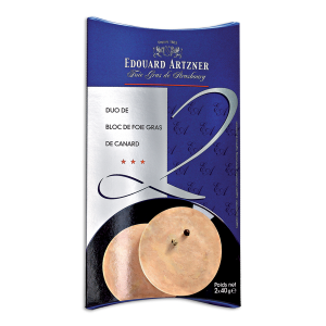 Bloc de foie gras de canard entier Edouard Artzner