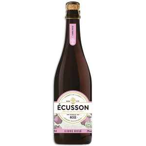 Cidre de Normandie brut rosé Écusson