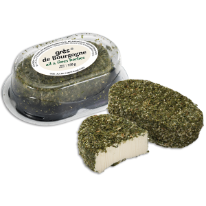 Petit Grès de Bourgogne with garlic and mixed herbs