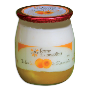 Artisanal yoghurt La Ferme des Peupliers Apricot