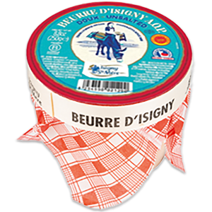 Plain Butter Isigny AOP in a basket