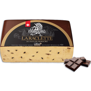 Raclette Le Fribourg with chocolate
