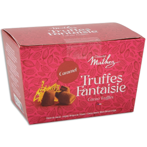 Mathez Chocolate Truffles with salted butter caramel